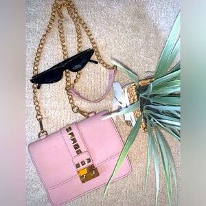 ❤️Final price. BCBG Pink Studded Chain Mini Bag
